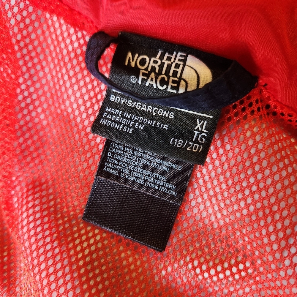 The North Face HYVENT Windbreaker Jacket - Youth XL - Blue, Navy, & Red - Picture 10 of 14
